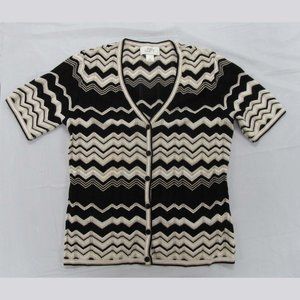 Ann Taylor LOFT Short Sleeve Knit Cardigan Sweater